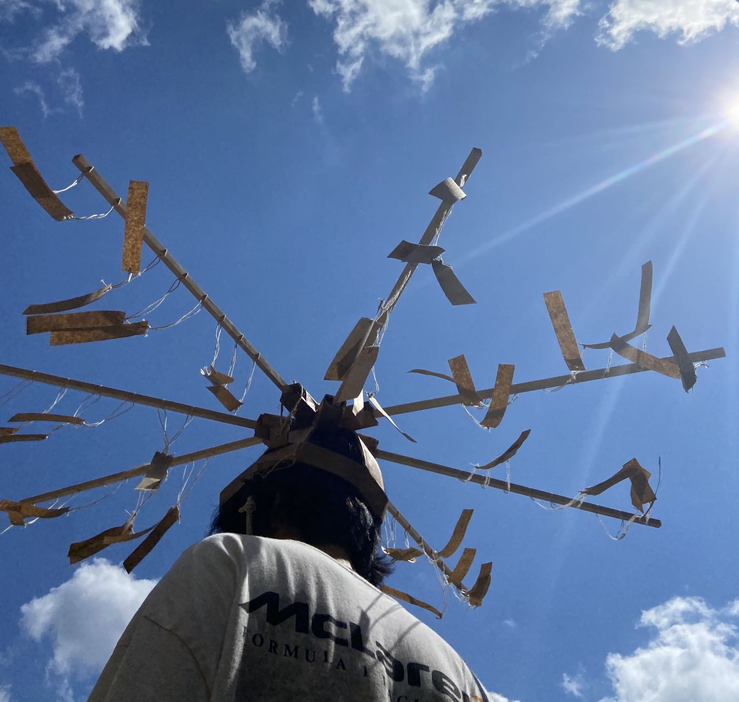 Wearable Cardboard Contraption