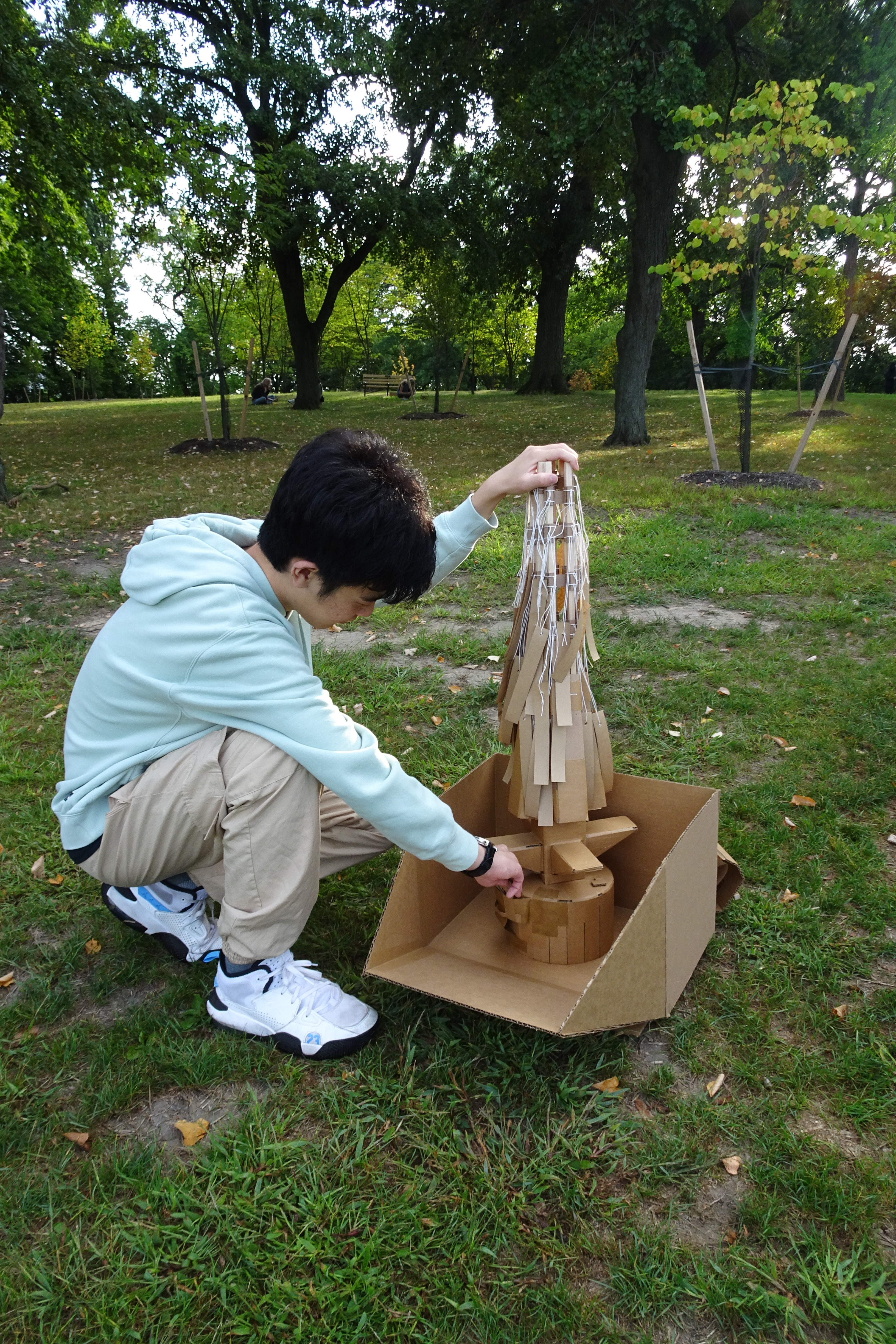 Wearable Cardboard Contraption