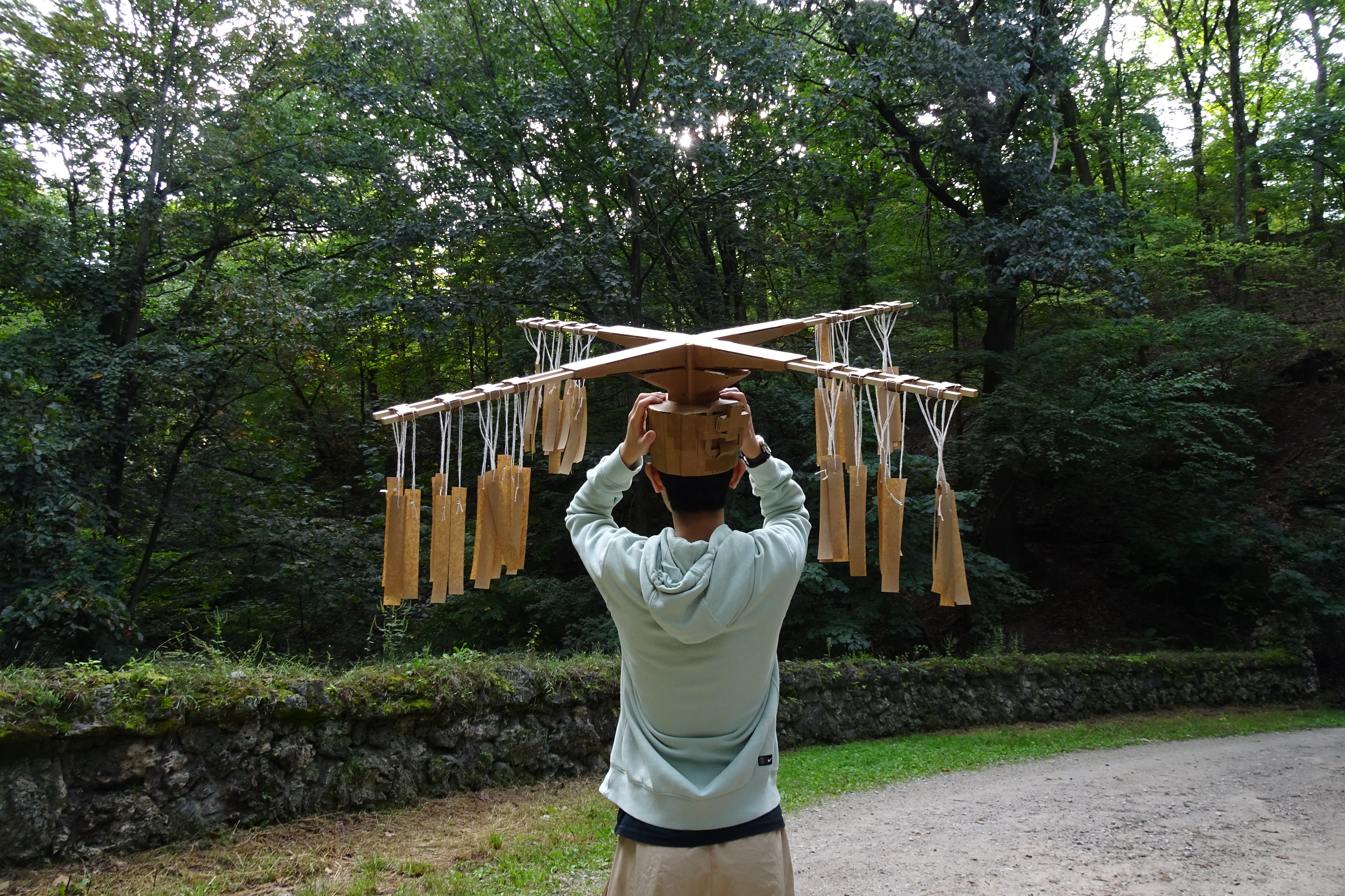 Wearable Cardboard Contraption