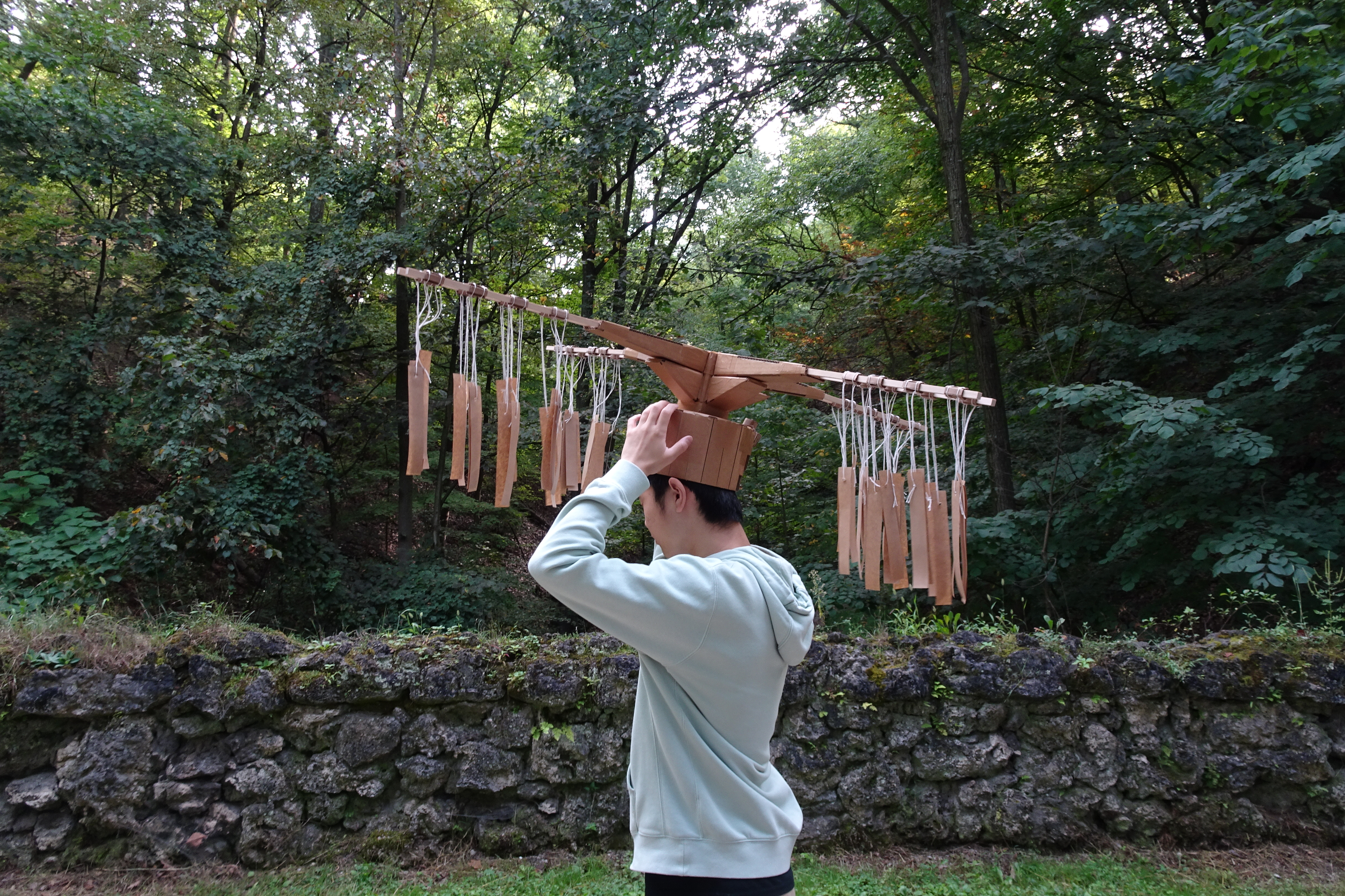 Wearable Cardboard Contraption