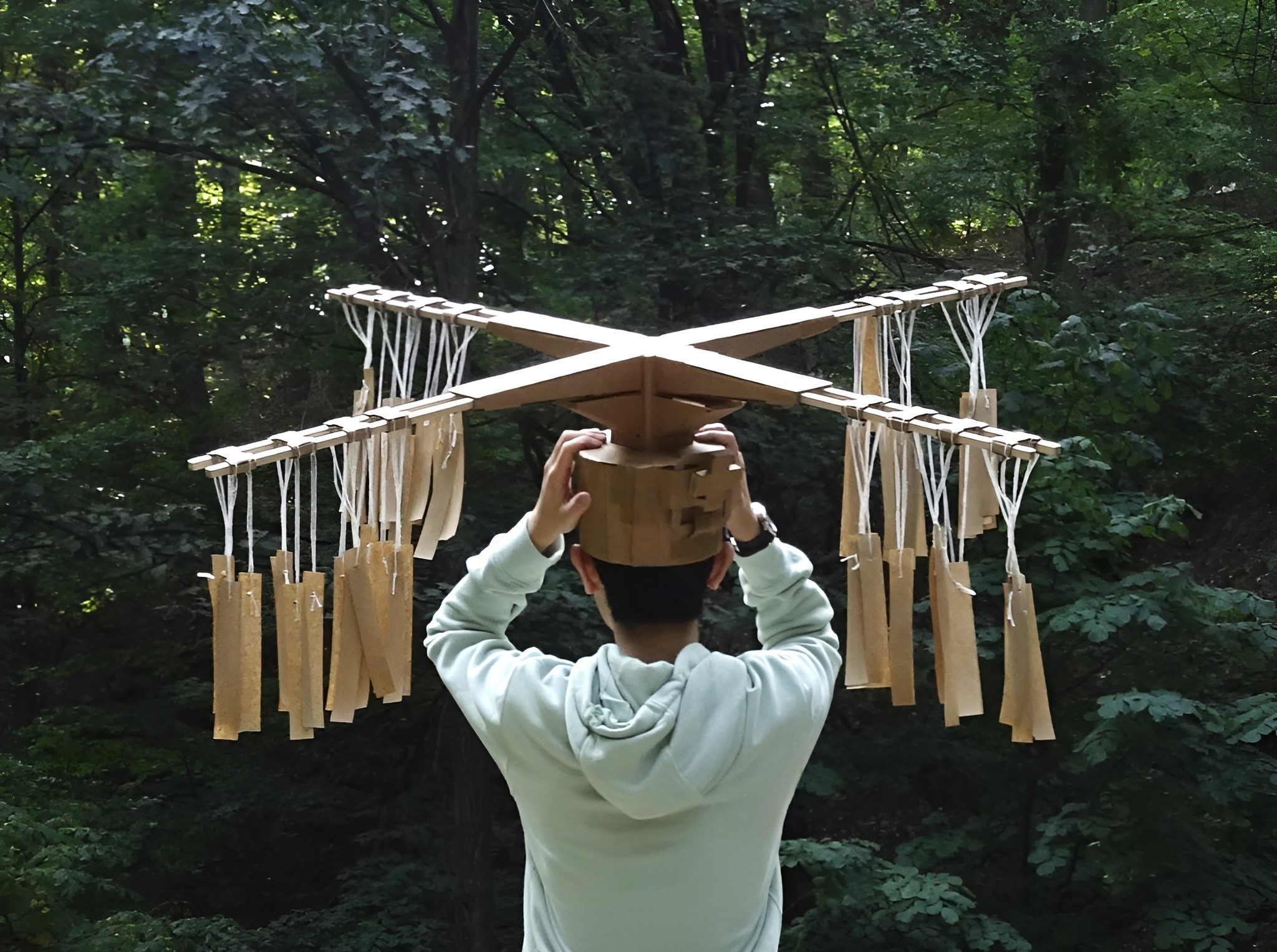 Wearable Cardboard Contraption